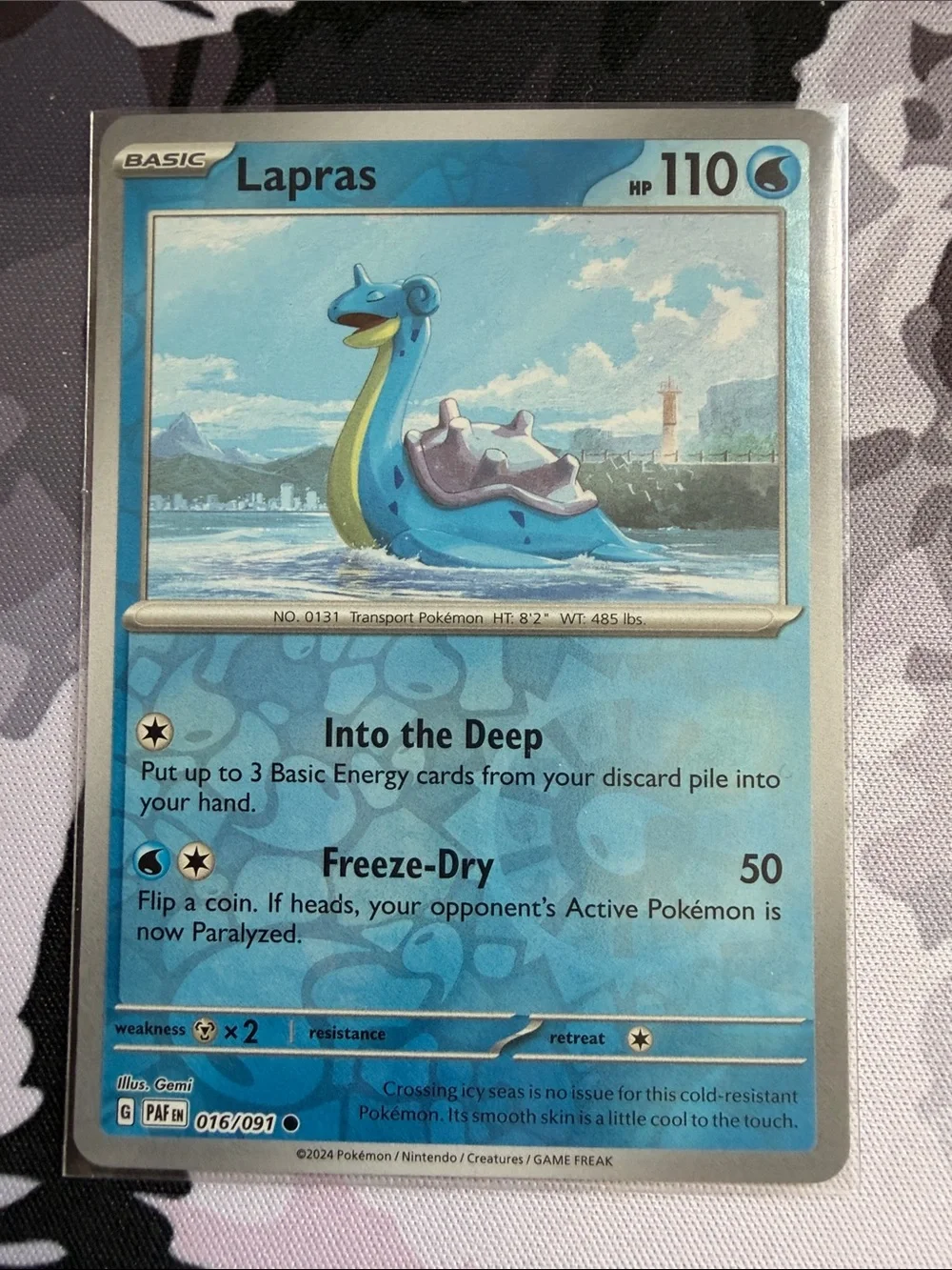 Lapras Pokémon Reverse Holo Card Lot 🌊 | 4 Cards ✨5/$25✨